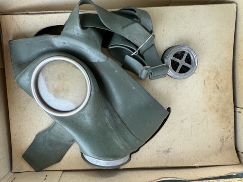 Maschera anti gas tedesca - maschera, ww2