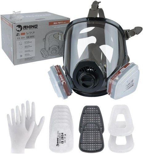 Maschera antigas integrale - maschera,