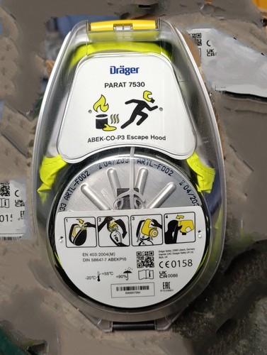 Dräger parat 7530 maschera - parat,