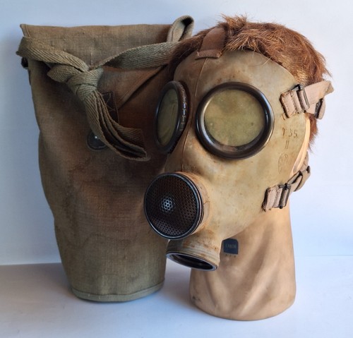 Militaria ww2 maschera antigas - militaria,