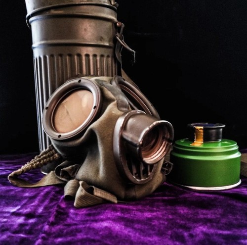 Ww2 maschera antigas tedesca - ww2,