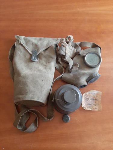 Maschera antigas italiana ww2 - maschera,