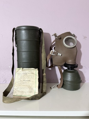 Maschera antigas belga seconda - maschera,